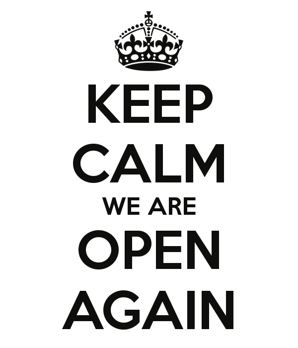 open again