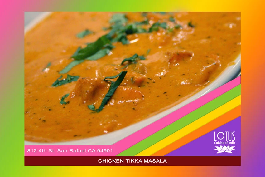 Lotus Cuisine of India - Chicken Tikka Masala -